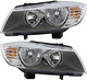 2009-2011 BMW 3 Series Headlights Driver Left and Passenger Right Side Halogen