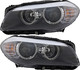 2011-2013 BMW 5 Series Headlights Driver Left and Passenger Right Side Halogen