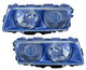 1995-1998 BMW 7 Series Headlights Driver Left and Passenger Right Side Halogen
