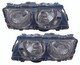 1999-2001 BMW 7 Series Headlights Driver Left and Passenger Right Side Halogen