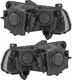 2012-2014 Chrysler 300 Headlights Driver Left and Passenger Right Side Halogen Black Trim