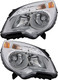 2010-2015 Chevrolet Equinox Headlights Driver Left and Passenger Right Side Halogen GM2502338,GM2503338
