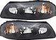 2000-2004 Chevrolet Impala Headlights Driver Left and Passenger Right Side Halogen