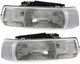 2002-2006 Chevrolet Tahoe Headlights Driver Left and Passenger Right Side Halogen