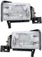 1994-2002 Dodge Ram 1500 Headlights Driver Left and Passenger Right Side Halogen