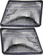 1998-2000 Ford Ranger Headlights Driver Left and Passenger Right Side Halogen FO2502151,FO2503151