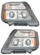 2016-2017 GMC Terrain Denali Headlights Driver Left and Passenger Right Side Halogen Black Trim