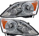 2007-2011 Honda CRV Headlights Driver Left and Passenger Right Side Halogen