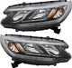 2015-2016 Honda CRV EX/EX-L Headlights Driver Left and Passenger Right Side Halogen