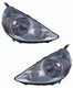 2007 Honda Fit Headlights Driver Left and Passenger Right Side Halogen