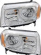 2012-2015 Honda Pilot Headlights Driver Left and Passenger Right Side Halogen