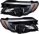 2016-2018 Honda Pilot EX/EX-L Headlights Driver Left and Passenger Right Side Halogen