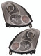 2006-2007 Infiniti G35 Coupe Headlights Driver Left and Passenger Right Side HID/Xenon
