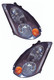 2003-2005 Infiniti G35 Coupe Headlights Driver Left and Passenger Right Side HID/Xenon