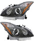 2011-2013 Infiniti G37 Coupe Headlights Driver Left and Passenger Right Side HID/Xenon
