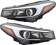 2017-2019 Kia Forte Sedan Headlights Driver Left and Passenger Right Side Halogen