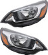 2012-2017 Kia Rio Sedan EX/LX Headlights Driver Left and Passenger Right Side Halogen