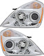 2008-2012 Kia Sedona Headlights Driver Left and Passenger Right Side Halogen