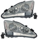 2013-2015 Lexus IS250C F Sport Headlights Driver Left and Passenger Right Side Halogen