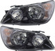 2003-2004 Lexus IS300 Headlights Driver Left and Passenger Right Side HID/Xenon