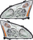2004-2006 Lexus RX330 Headlights Driver Left and Passenger Right Side Halogen USA Built