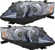 2010-2012 Lexus RX450h Headlights Driver Left and Passenger Right Side Halogen