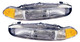 1997-1998 Mitsubishi Galant Headlights Driver Left and Passenger Right Side Halogen