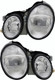 1998-2003 Mercedes Benz CLK Headlights Driver Left and Passenger Right Side HID/Xenon