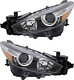 2017-2018 Mazda 3 Headlights Driver Left and Passenger Right Side Halogen Japan/Mexico Built