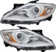 2010-2012 Mazda CX-9 Headlights Driver Left and Passenger Right Side Halogen