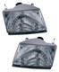 2001-2010 Mazda B3000 Headlights Driver Left and Passenger Right Side Halogen