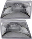 1998-2000 Mazda B3000 Headlights Driver Left and Passenger Right Side Halogen