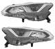 2019 Nissan Altima Headlights Driver Left and Passenger Right Side Halogen
