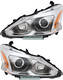 2013-2015 Nissan Altima Sedan Headlights Driver Left and Passenger Right Side Halogen