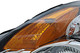 2007 Nissan Altima Sedan Headlights Driver Left and Passenger Right Side Halogen Black Trim