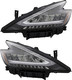 2019 Nissan Murano Headlights Driver Left and Passenger Right Side LED