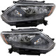 2014-2016 Nissan Rogue Headlights Driver Left and Passenger Right Side Halogen