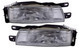 1990-1992 Nissan Stanza Headlights Driver Left and Passenger Right Side Halogen