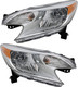 2014-2016 Nissan Versa Headlights Driver Left and Passenger Right Side Halogen