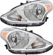 2015-2019 Nissan Versa Sedan Headlights Driver Left and Passenger Right Side Halogen