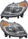 2014-2020 Ram ProMaster 3500 Headlights Driver Left and Passenger Right Side Halogen With Daytime Running Light