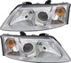 2003-2007 Saab 9-3 Headlights Driver Left and Passenger Right Side Halogen