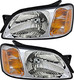 2000-2004 Subaru Legacy L Headlights Driver Left and Passenger Right Side Halogen