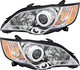 2008-2009 Subaru Legacy Headlights Driver Left and Passenger Right Side Halogen