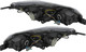 2013-2014 Subaru Legacy Headlights Driver Left and Passenger Right Side Halogen Black Trim