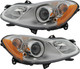 2010-2012 Smart Fortwo Headlights Driver Left and Passenger Right Side Halogen