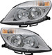2007 Saturn Aura Headlights Driver Left and Passenger Right Side Halogen