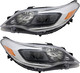 2016-2018 Toyota Avalon Headlights Driver Left and Passenger Right Side Halogen