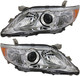 2010-2011 Toyota Camry Base/LE/XLE Headlights Driver Left and Passenger Right Side Halogen USA Built