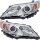 2012-2014 Toyota Camry L/LE/XLE Headlights Driver Left and Passenger Right Side Halogen
